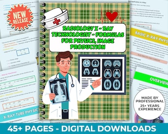 Radiology Technologist Study Guide, X-Ray Physics, Image Production (Digital Download)