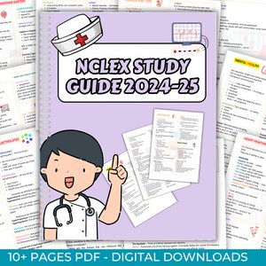 Ultimate Nclex Study Guide, Nclex Cram Sheet, Nursing School notes, Nursing Bundle, Nursing Study Guide, Nursing Notes, Nclex Review