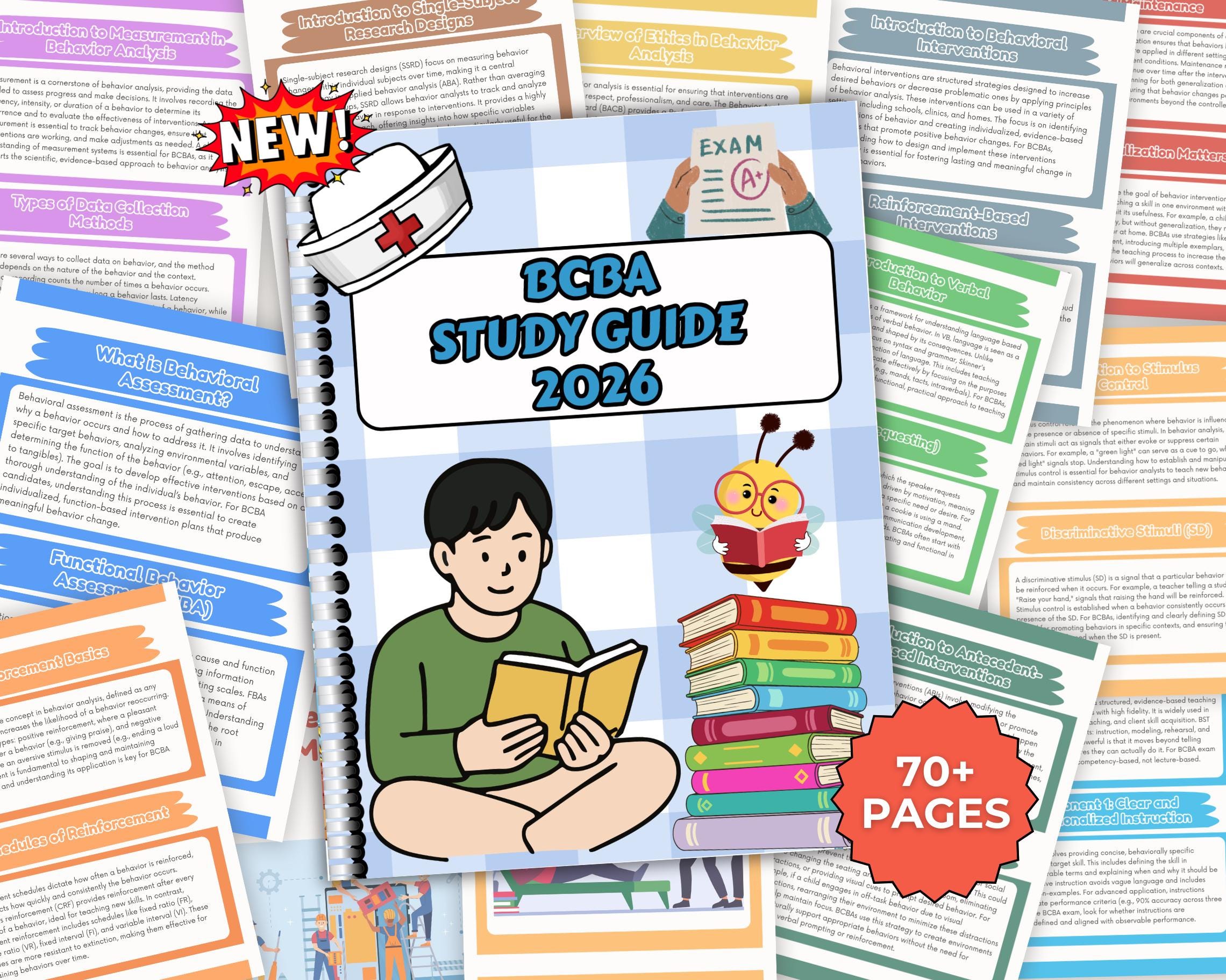 BCBA 6th Edition Bundle, ABA Essentials New 2026, 20+ Topics (PDF) - Etsy