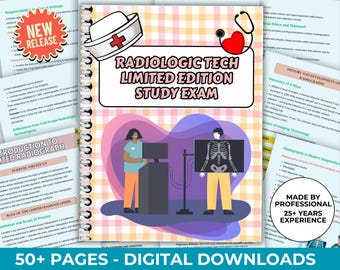 Radiologic Tech Study Exam, X-Ray Review Guide (Digital Download)