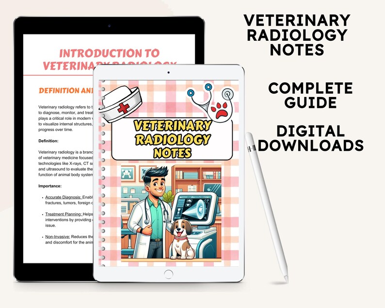 Veterinary Radiology Notes: Vet Student X-ray Guide (digital Download ...