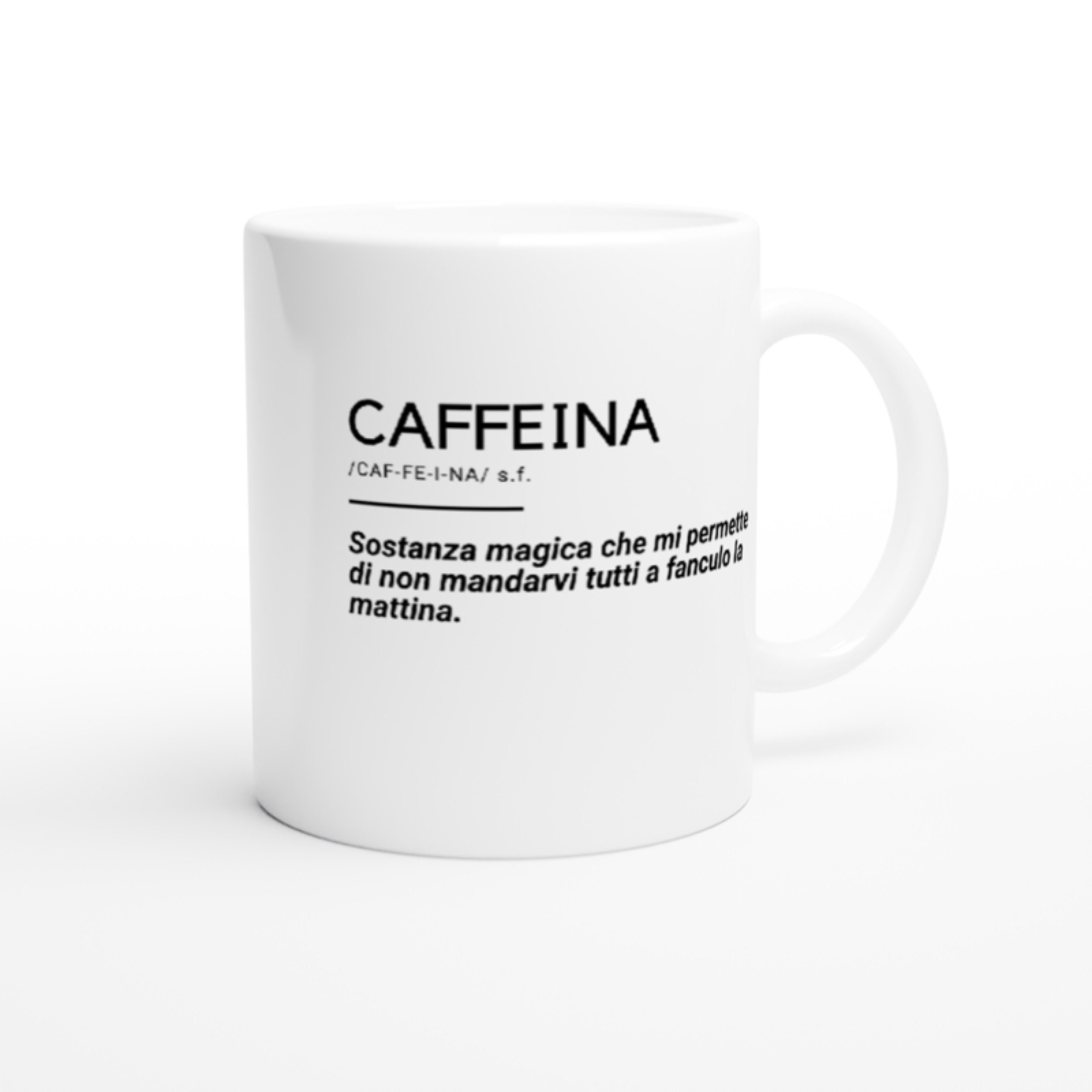 Caffeine Mug Caffeine Definition Mug Italian Mug Italian - Etsy