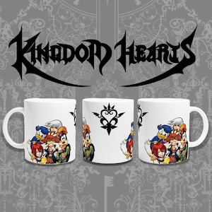 Kingdom Hearts Mug, Kingdom Hearts Gifts, Anime merch gift, Video game, Manga Mug, Anime Lover Gift, Gift For Kingdom Hearts Fan, KH4