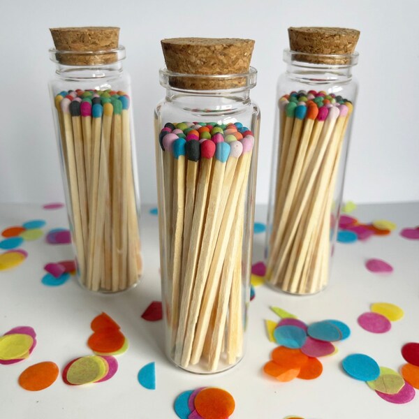 Matches in a Jar Etsy UK