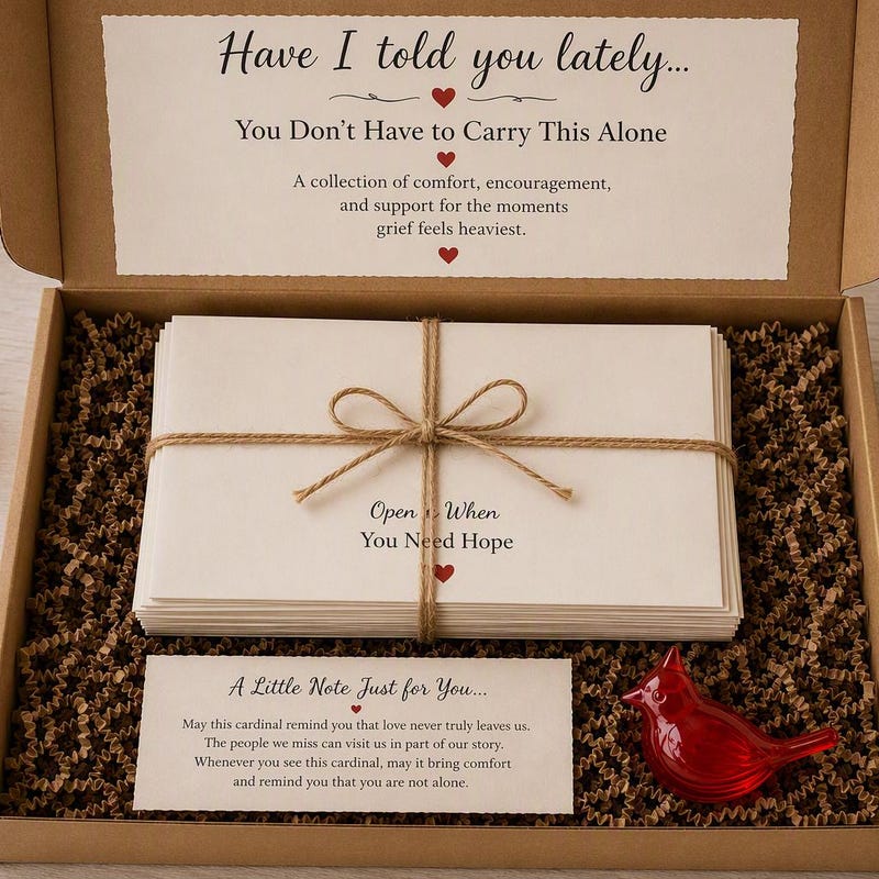 Boxed Letters Idea Grief Sympathy Gift Box - 60+ Gift Ideas for 2026