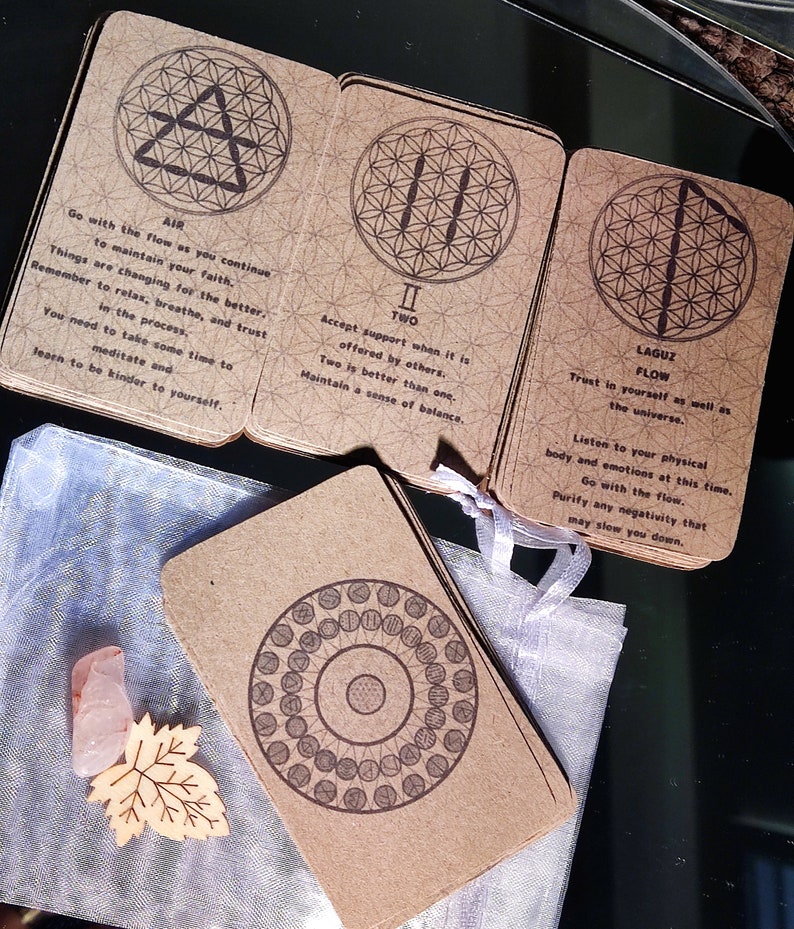 The Elemental Rune Oracle Deck. Runestone Oracle. Elemental Oracle ...