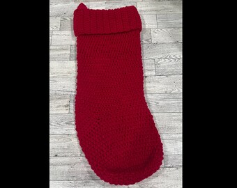 Crochet Christmas Stocking