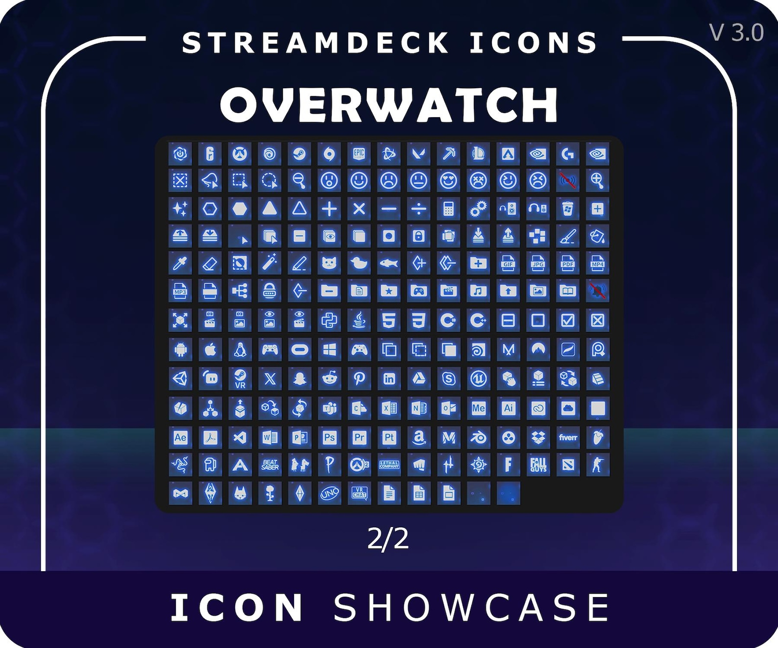 Overwatch Streamdeck Icons, Animated Streamer Set [400 Icons] (GIF ...