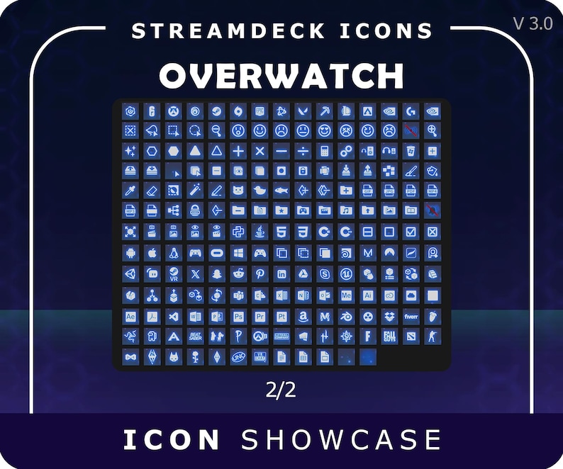 Overwatch Streamdeck Icons, Animated Streamer Set [400 Icons] (GIF ...
