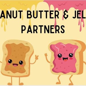 Erdnussbutter & Jelly Partners Display für Studenten