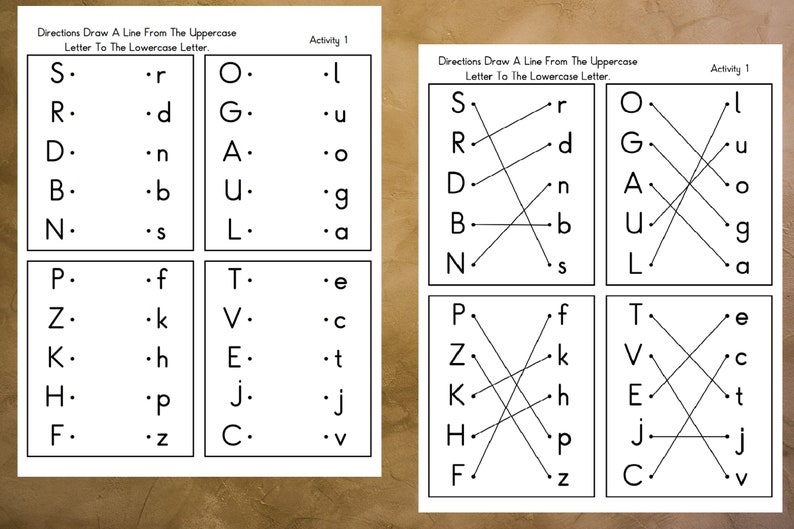 150 Pages and 5 Differant Printable Preschool Alphabet Worksheets ...
