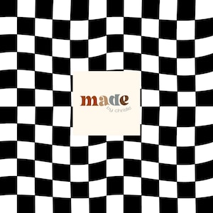 Seamless Warped Grainy Checkerboards Graphic by The Two Designers · Creative Fabrica