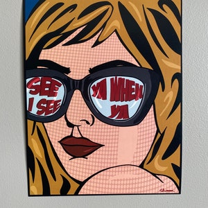 Darling, I Couldn&#39;t Care Less-Pop Art Poster