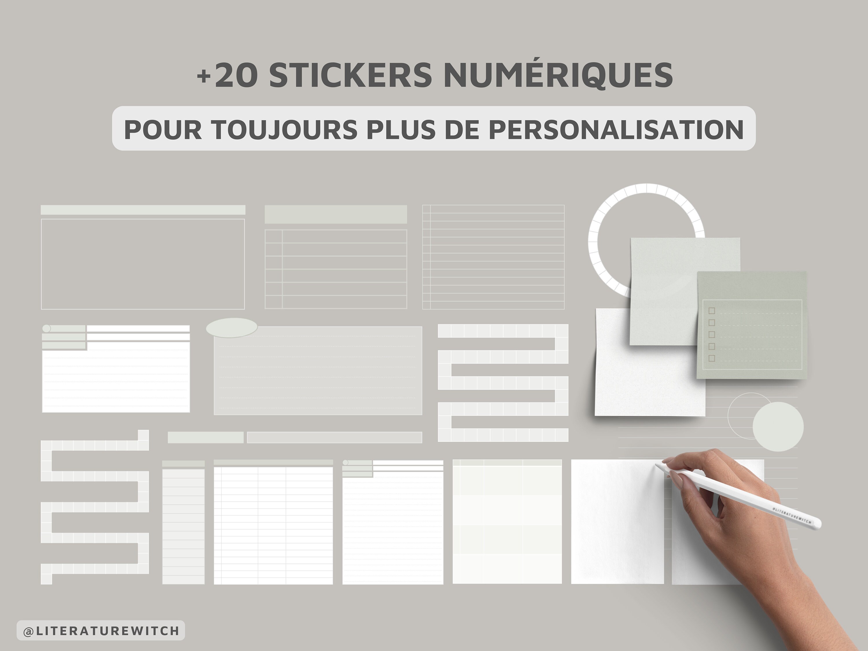 Digital Writing Journal Digital Writing Planner Warm Etsy