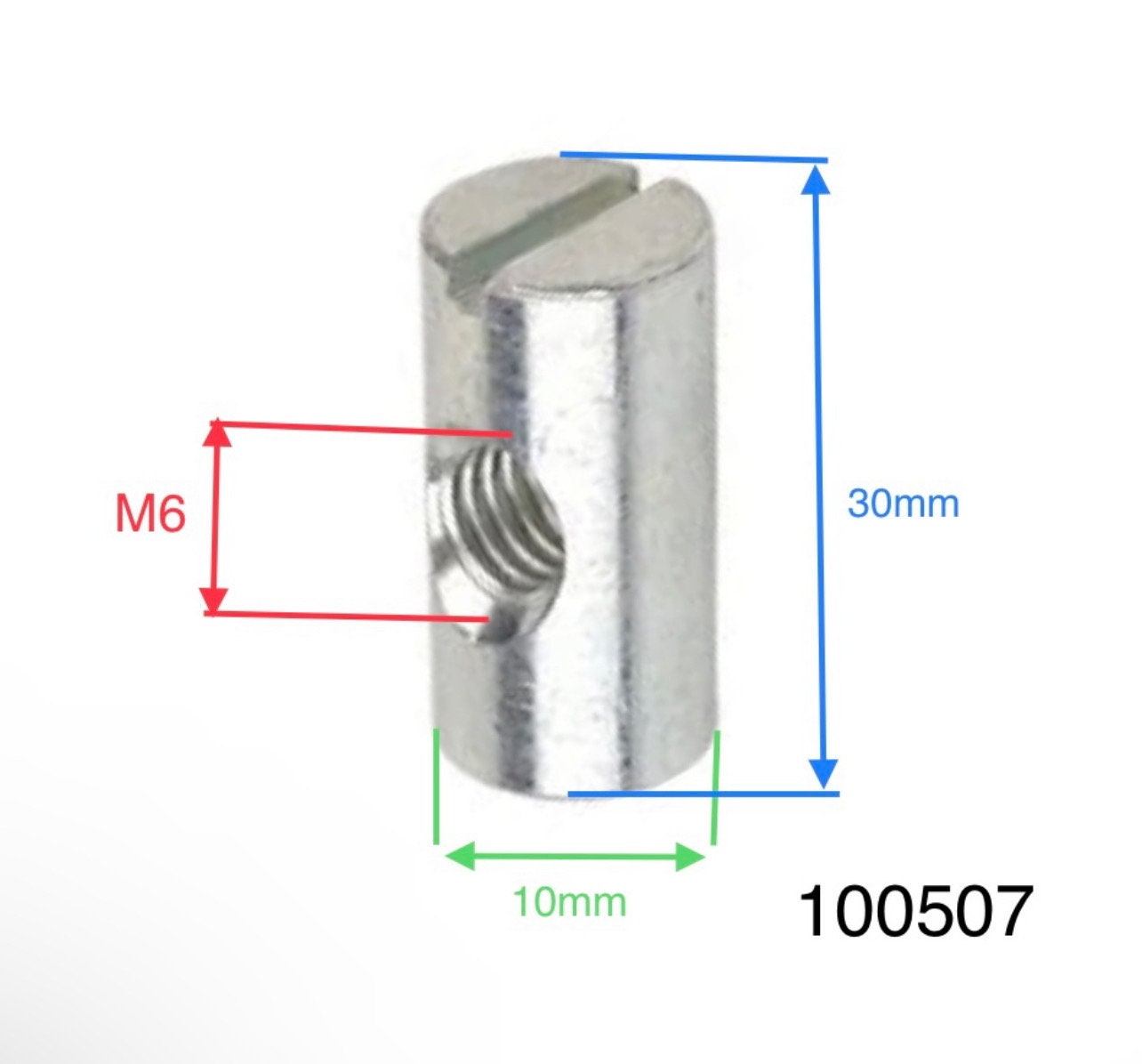 IKEA Part 100505 4 Pack Cross Dowel Nut Sleeve Furniture Etsy