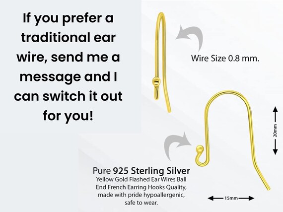 Earwire, 20mm w/ball & spring SC 10 pr Earwire, 20mm w/ball & spring SC 10 pr