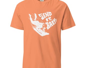 送信 - ダリル・ペイン・ジュニア | ユニセックス ガーメントダイ ヘビーウェイト T シャツ