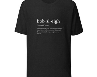 ボブスレー | ユニセックスTシャツ