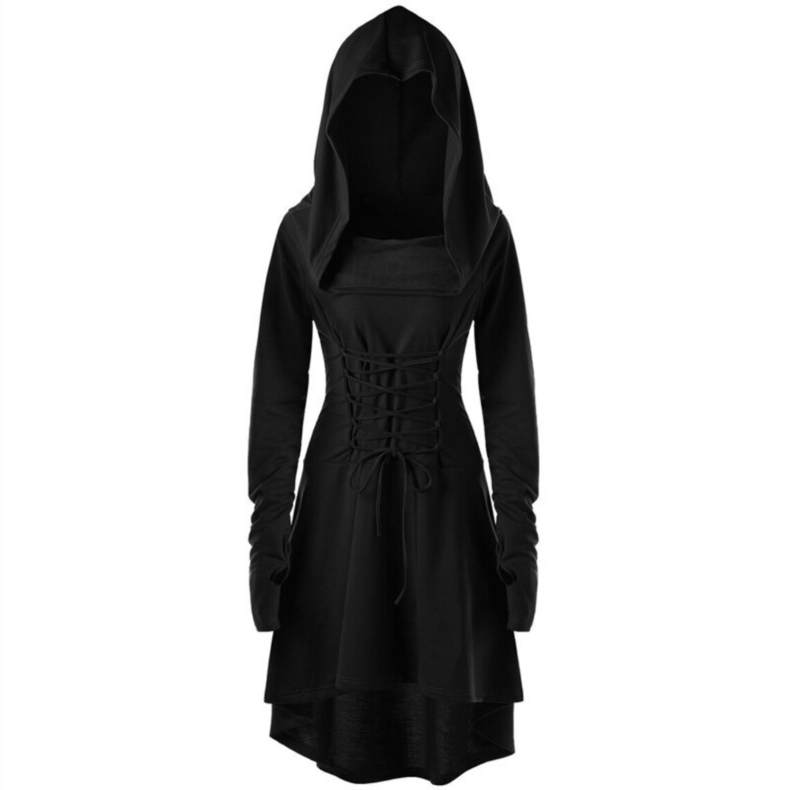 Womens Renaissance Archer Cosplay Long Hoodie Dress Cloak - Etsy