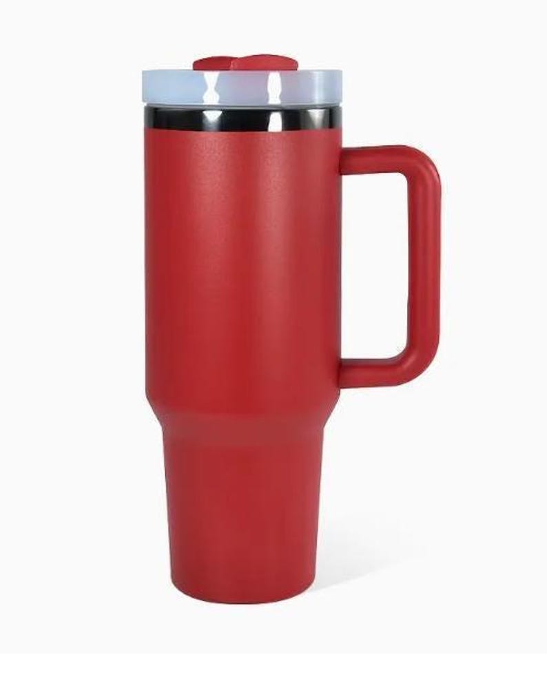 Kansas City Chiefs Tumbler: Laser Engraved Stainless Steel, 20-40oz - Owala Tumbler Available image 7