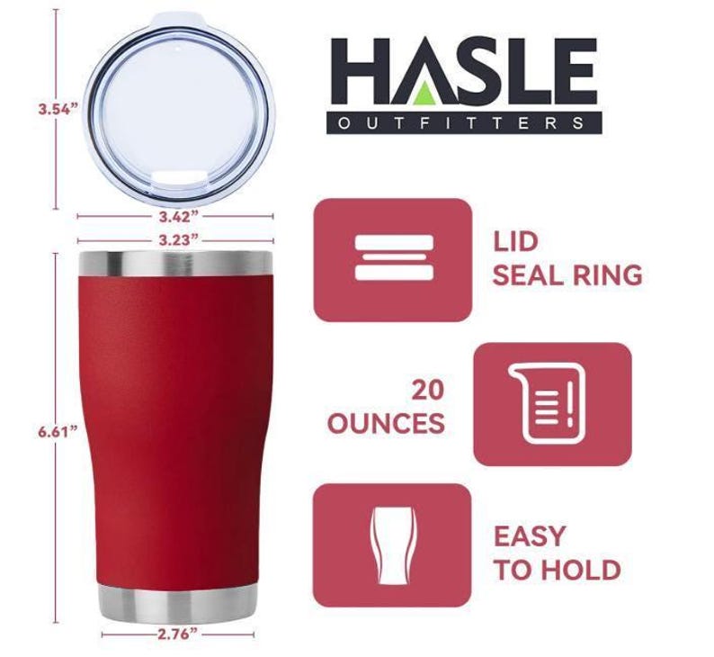 Kansas City Chiefs Tumbler: Laser Engraved Stainless Steel, 20-40oz - Owala Tumbler Available image 6