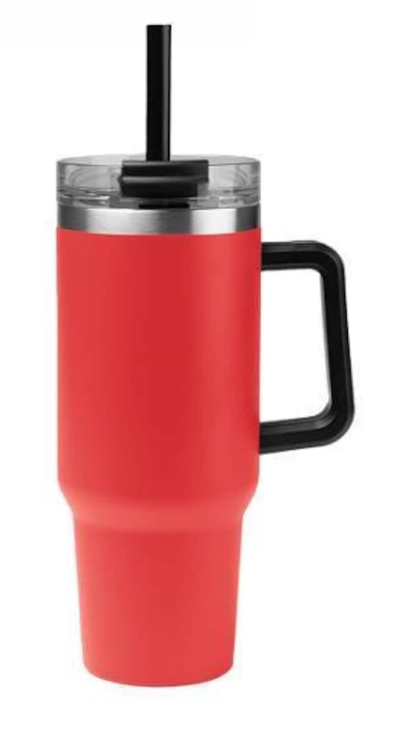 Kansas City Chiefs Tumbler: Laser Engraved Stainless Steel, 20-40oz - Owala Tumbler Available image 8
