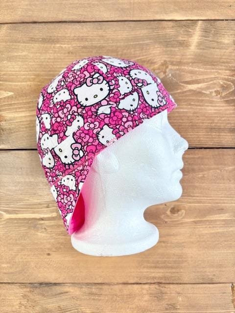 Bonnet D'Hiver Hello Kitty Péruvien Ultra Chaud - Taille 54 Rose, Motif Iconique Pour Filles
