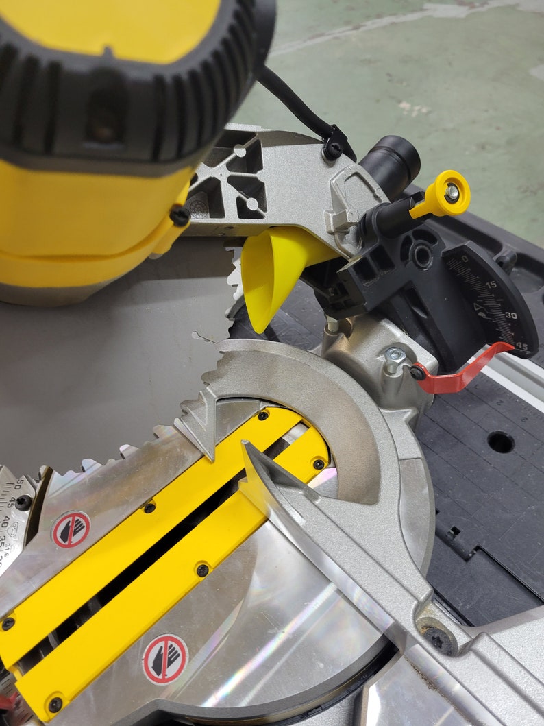 Dewalt Miter Saw DWS713 Dust Collector Adapter Etsy
