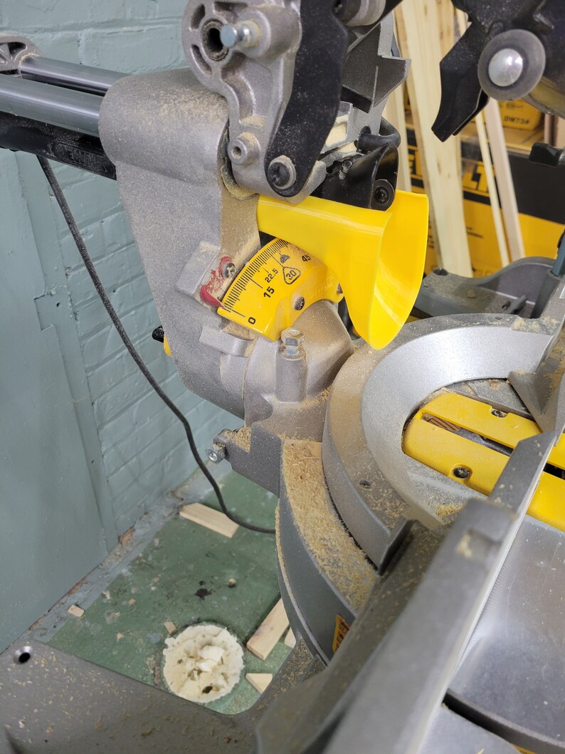 Dewalt Miter Saw Dust Collector Adapter Etsy UK