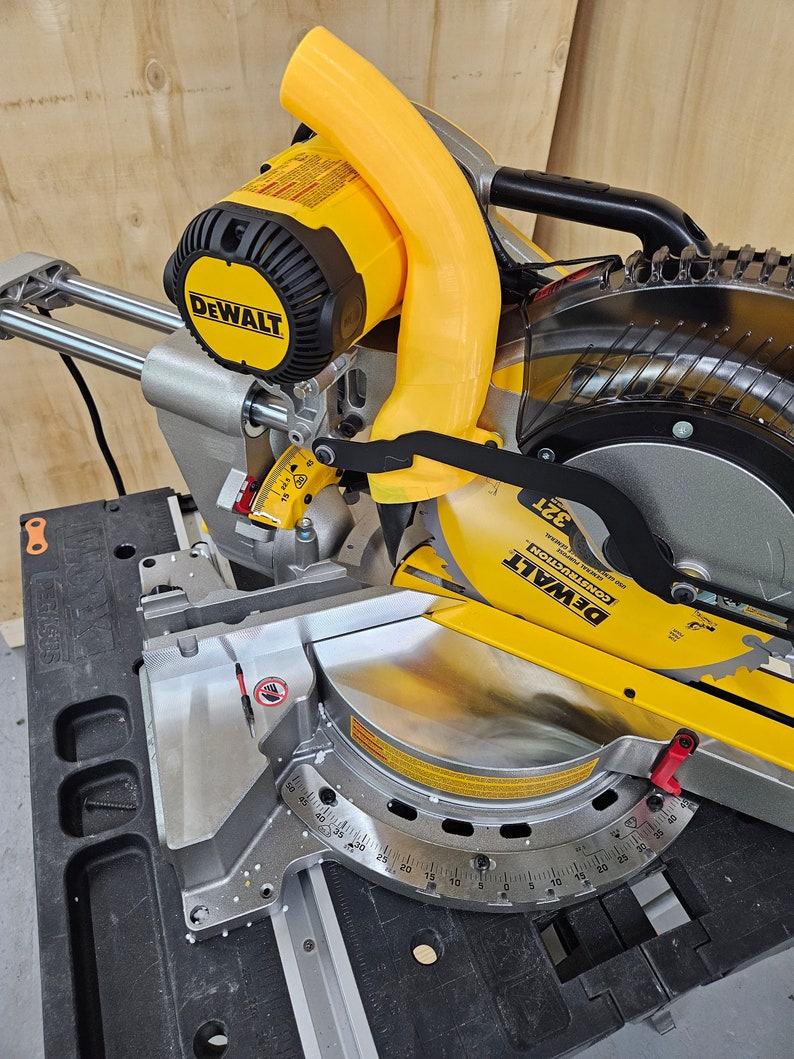 Dewalt Miter Saw Dust Collector Adapter Etsy