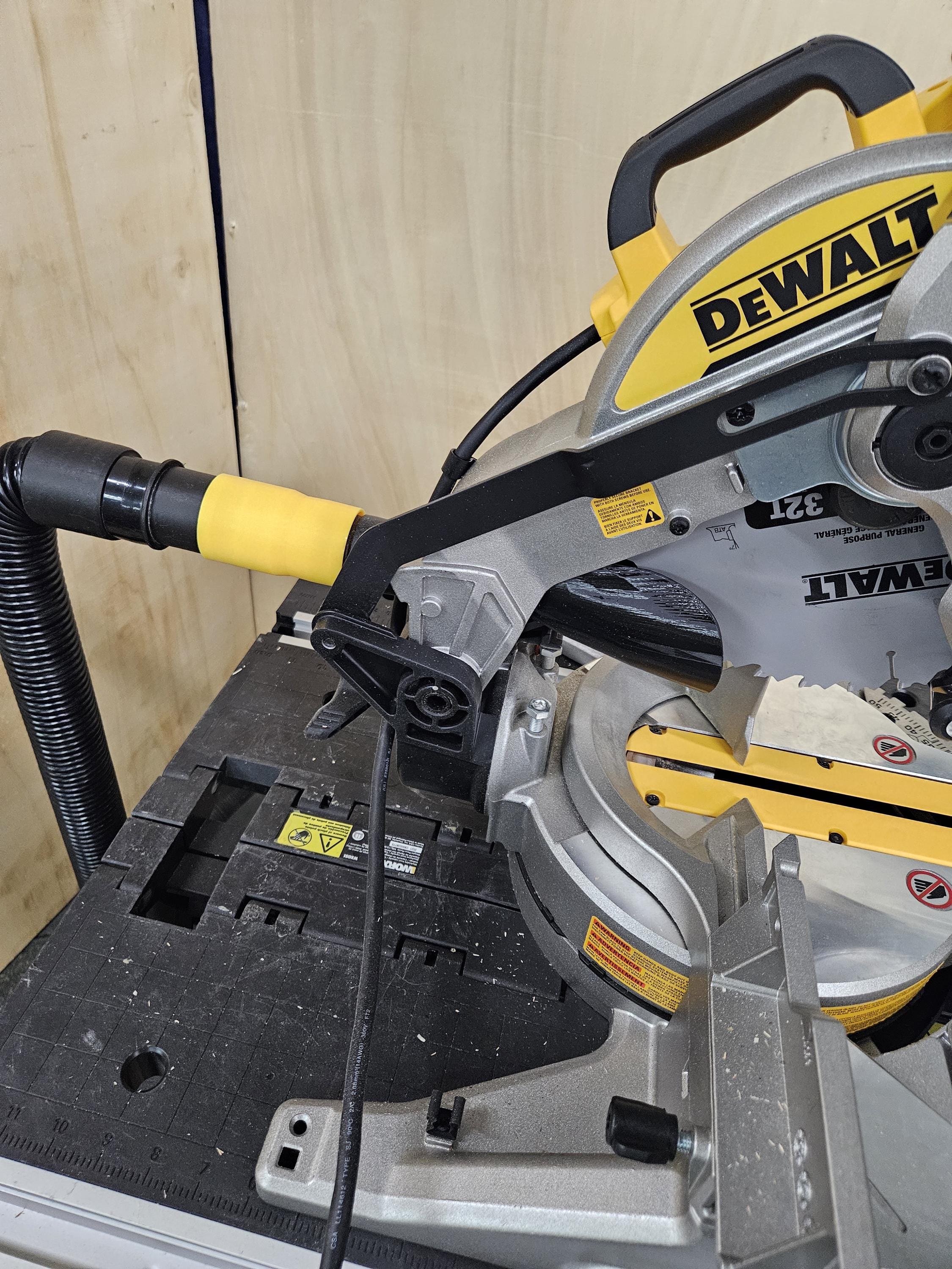thumbnail image 2 of DeWalt N126162 Dust Bag For DW713, DWP352VS, DCS365, DCS361, DHS780 Mitre Saws – Made In Germany 2 of 5