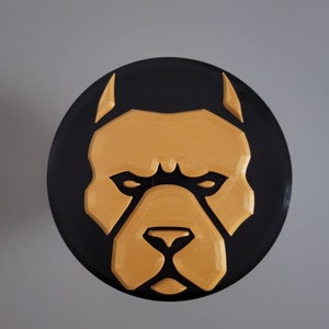 Pitbull tow hitch cover