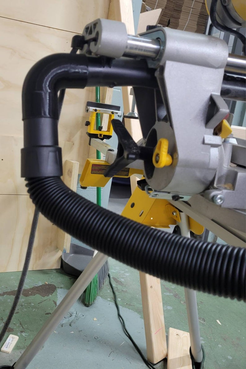 Dewalt Miter Saw Vacuum Adapter Etsy