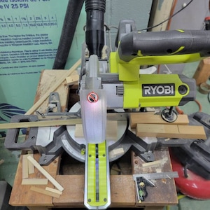 Ryobi miter saw TSS702 vacuum adapter.