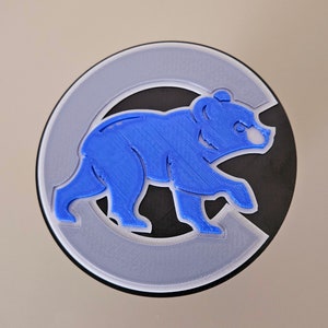 Cubs Tow hitch cover