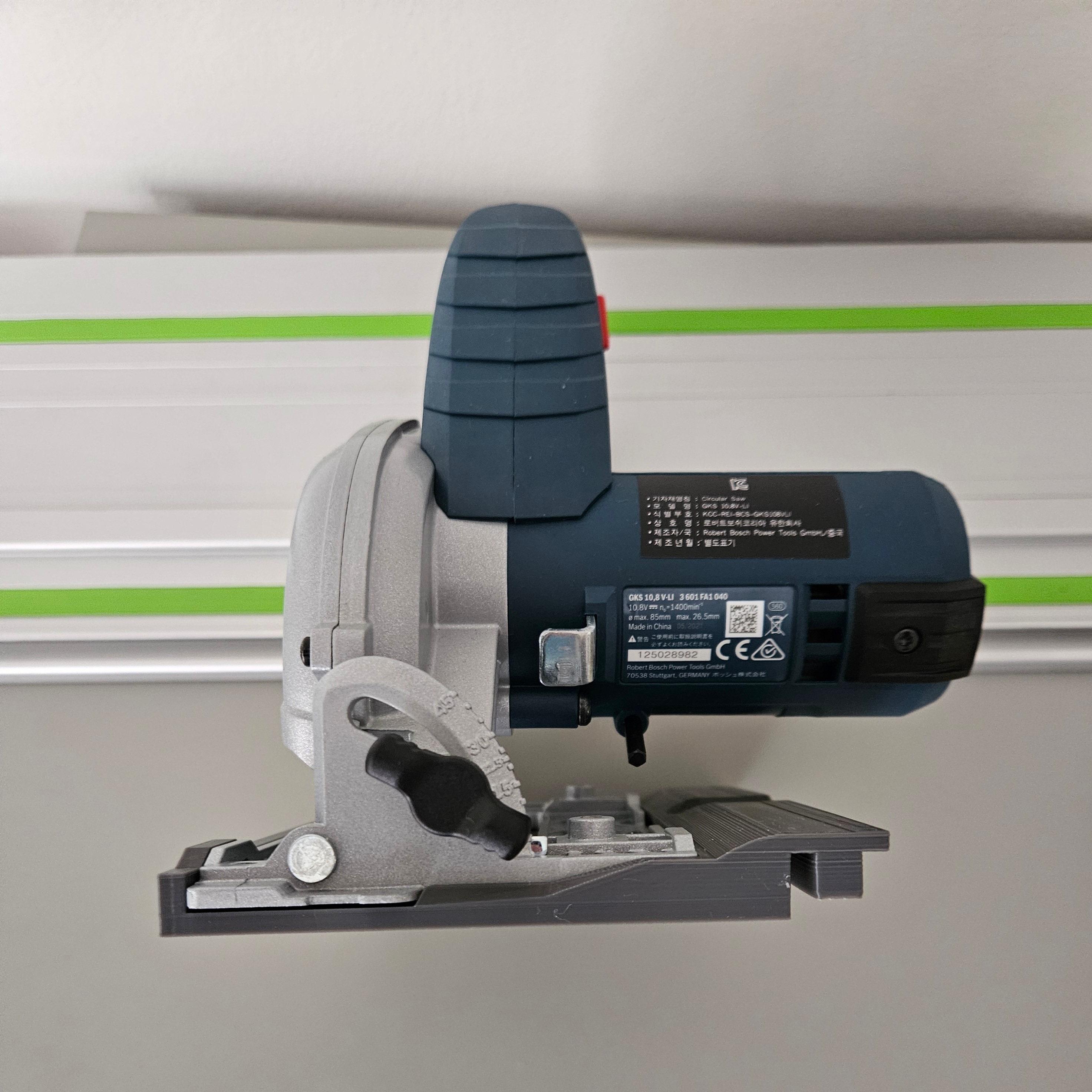 Bosch GKS 10.8 V LI Professional Cordless Circular Saw ADAPTER for Festool Track Saw Guide Rail. Etsy