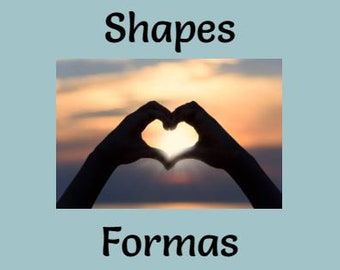 Preschool Shapes- Hang Ready, Diverse, Real-World Photos, Meets Multiple NAEYC Criteria, Preschool Décor, English and Spanish