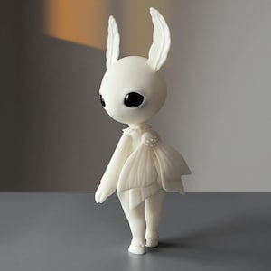 Blank Bjd Resin Doll (+ pair of eyes) Moth Insect Alien Mothman Ball Jointed Doll OOAK Assembled Furry Anthro Art Doll Base - SamumCreatures