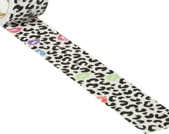 Duck Brand Duct Tape 1.88 Inches Wide x 5 Yards Long- Cheetah Kiss