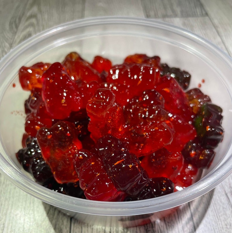 Dulces Enchilados Chamoy Candy Gummy Bears Exotic Spicy Candy Mexico