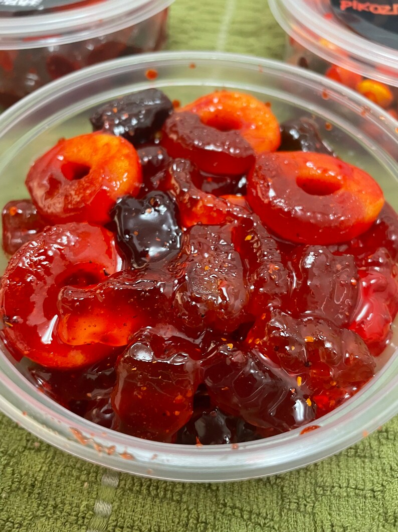 Dulces Enchilados Chamoy Candy Gummy Mix Exotic Spicy Candy Mexico