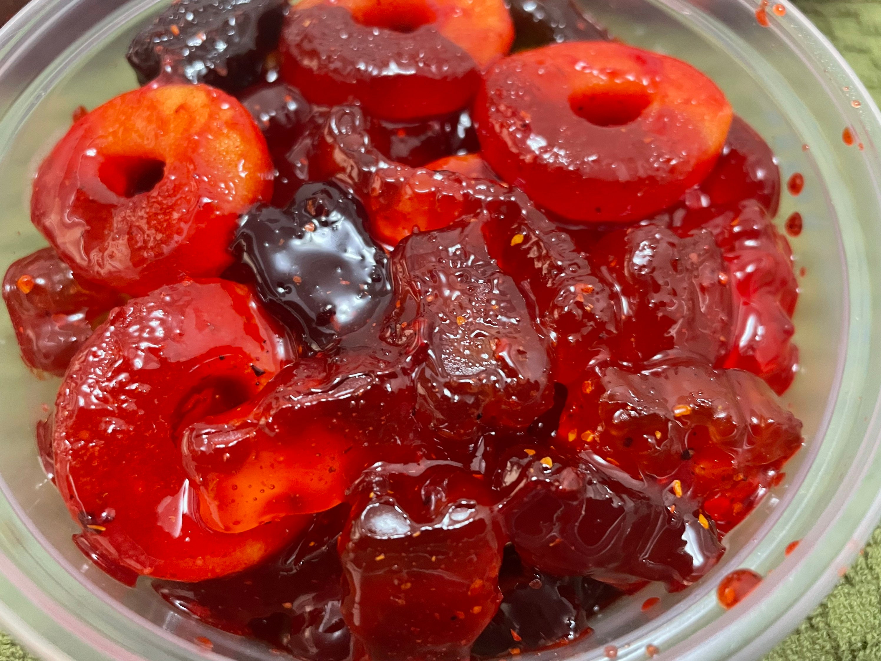 Dulces Enchilados - Chamoy Candy Gummy Mix - Exotic Spicy Candy - Mexico  Candy - Etsy, image size:2992x2244