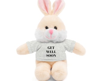 Peluche de recuperación con camiseta: un regalo para pensar en ti