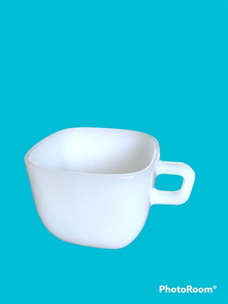 Glasbake Square Mugs - Etsy