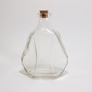 Vintage Liquor Decanter Glass Bottle
