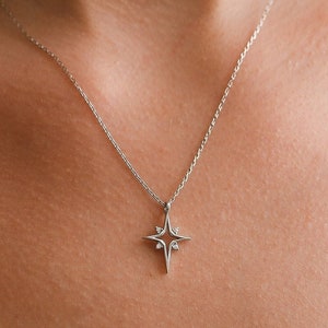 【送料無料】スターリングシルバー☆NORTH STAR ネックレス North Star Necklace – Pineal Vision Jewelry