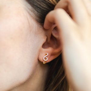 YFN Music Note Earrings Sterling Silver Bass Clef Dangle Earrings Music Jewellery For Women Girls Music Gifts For Wife Mom