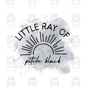 Little ray of pitch black *DIGITAL DOWNLOAD*
