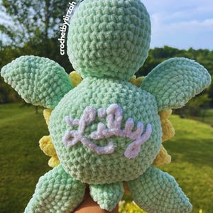 Personalized Sunflower Sea Turtle