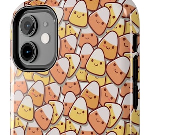Kawaii Candy Corn iphone Android tough case cute halloween candy phone